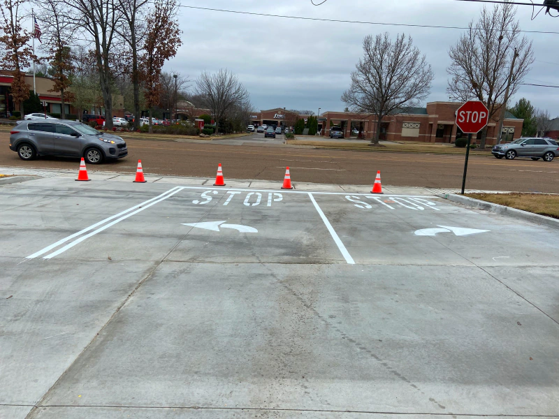 Stop Markings & Directional Arrows