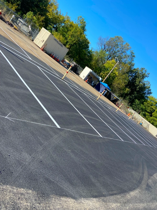 Fresh Sealcoat & Line Striping