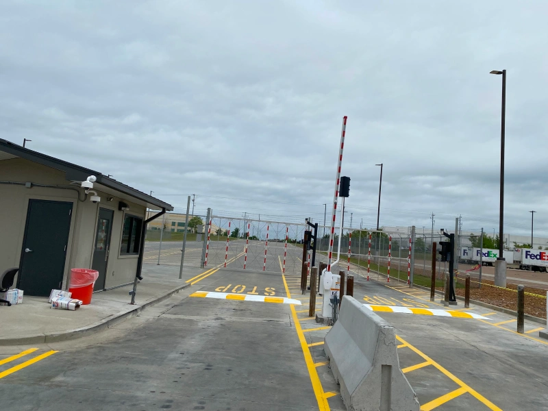 Industrial Gate Entry Markings