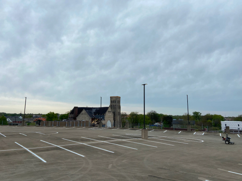 Church Parking Lot Striping